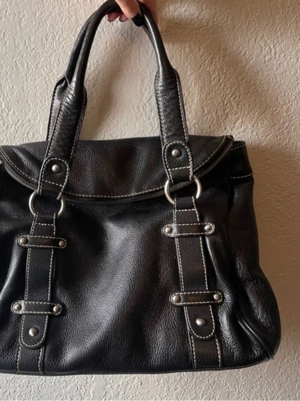 Coldwater Creek Black Handbag Purse